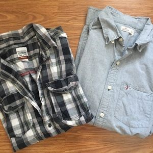 2 Button Up Shirts